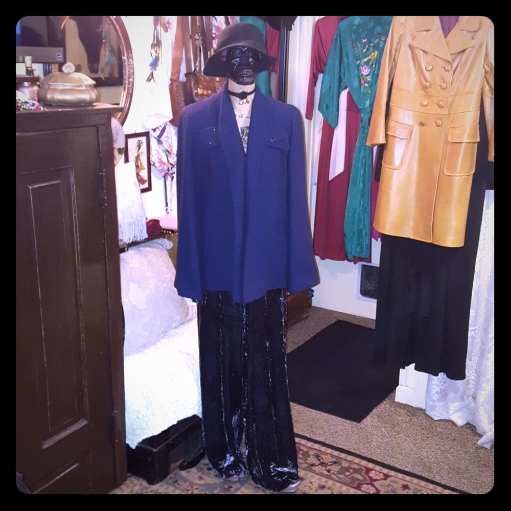 VINTAGE PRINTZESS 1940'S SWING COAT